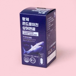 황제 콘드로이친 상어 연골 81g(900mgX30정X3병) 1곽