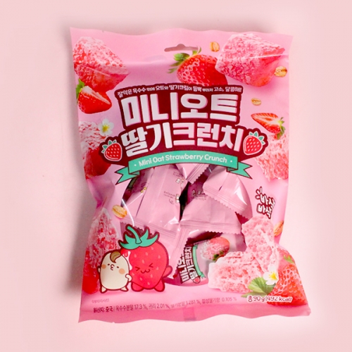 미니오트 딸기크런치 90gX16개(1박스)