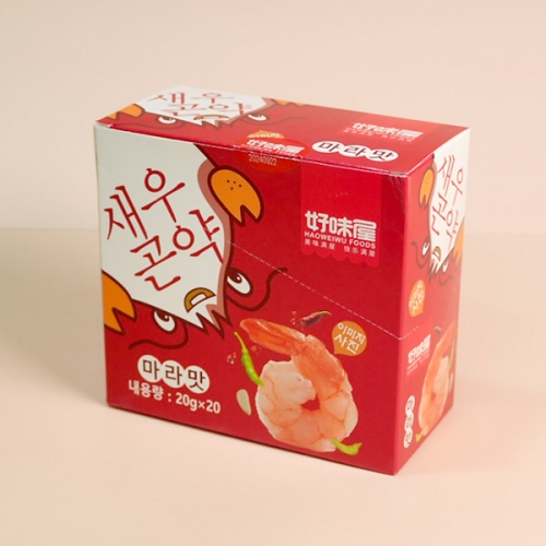 새우곤약 마라맛 20gX20개(1곽)