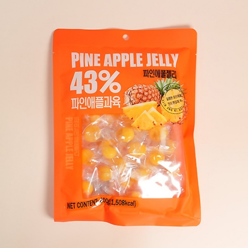 파인애플젤리 파인애플과육 43% 400gX35개(1박스) 푸드믹스