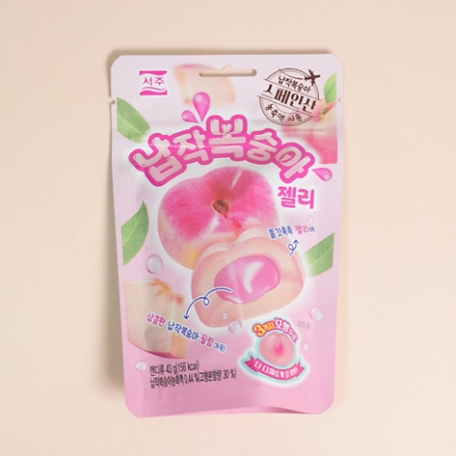 서주 납작복숭아 43gX8개(1곽)