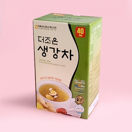 [개인회원]더조은 생강차 18gX40개(1곽)