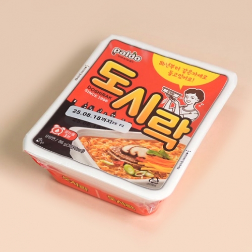 팔도 도시락 86gX24개(1박스)