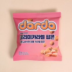 다르다 크리미 카라멜 팝콘 25gX30개(1박스)