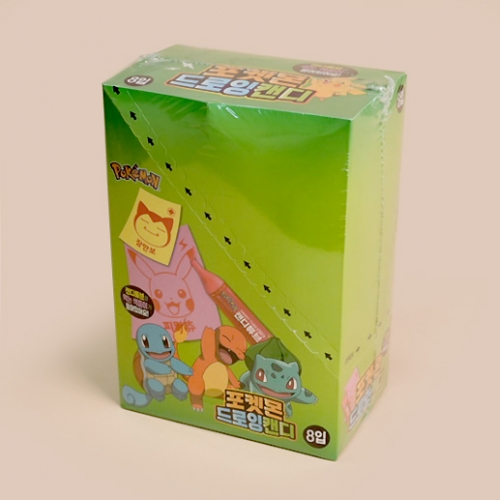 포켓몬 드로잉 캔디 148g(18.5gX8)