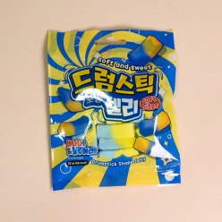 [개인회원]드럼스틱모양 젤리 바나나앤 블루베리향 50gX10개(1곽)