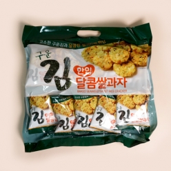구운김 한입 달콤쌀과자 250gX10개(1박스)