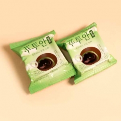 [개인회원]말차 푸투안 복주머니모양 모찌 450g(30gX15개) 1곽