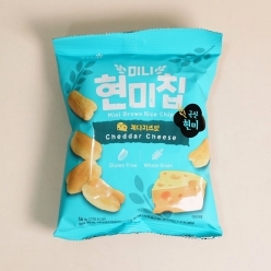 [마감임박] 미니 현미칩 체다치즈맛 56gX24개(1박스)