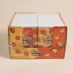 Geeks 긱스 캔디 오렌지 앤 딸기맛 45gX12개(1곽)
