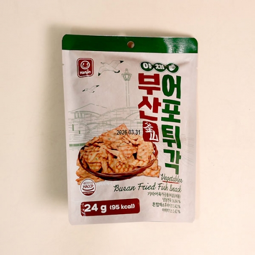 부산 어포튀각 야채 26gX30개(1박스)