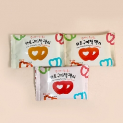겉은바삭 속은촉촉 하트구미첼 젤리 12gX20개(1곽)