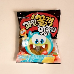 오리온 과일꿀꺽 왕꿈틀이 75gX9개(1곽)