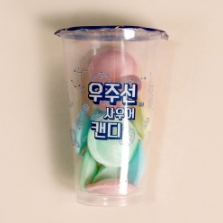우주선모양 사우어 캔디 25gX6개(1곽)