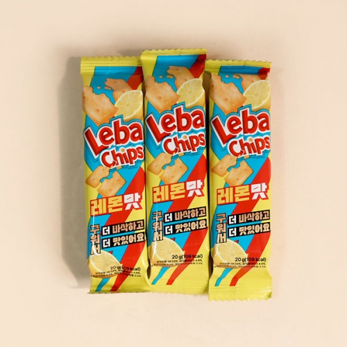 [마감임박] 레바칩스 레몬맛 20gX18개(1곽)