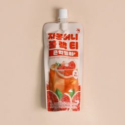자몽허니 블랙티 곤약젤리 120gX10개(1곽)