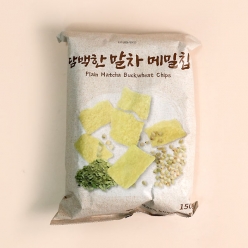 담백한 말차 메밀칩 150gX12개(1박스)