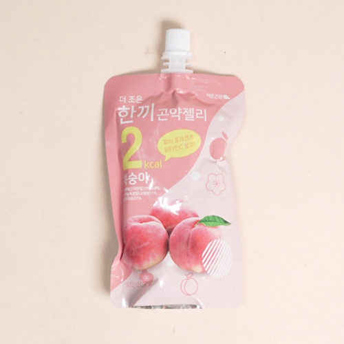 [마감임박] 더 조은 한끼곤약젤리 복숭아 150gX30개(1박스)