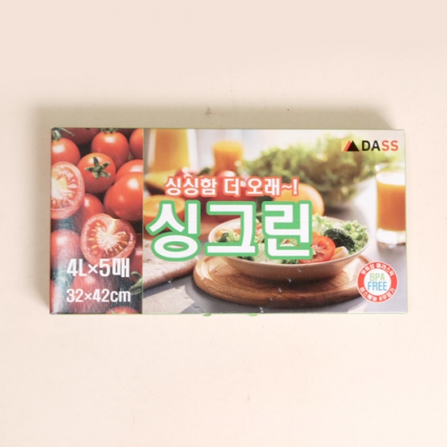 DASS 싱그린 그린백 4LX5매 1곽