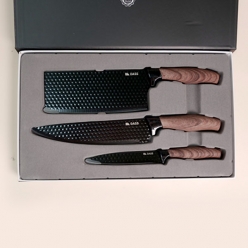 [개인회원]DASS 주방용 칼세트 3P (블랙)