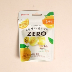 롯데 제로 시트러스 유자 젤리 40gX8개(1곽)