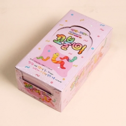 꼬불이 젤리(핑크) 28gX18개(1곽)