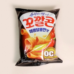 롯데 꼬깔콘 매콤달콤한맛 67gX12개(1박스)