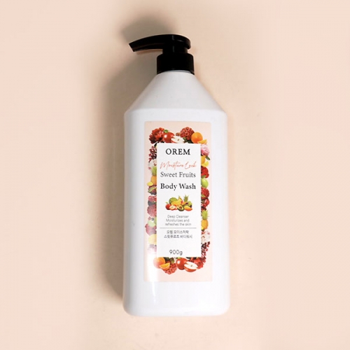 오렘 모이스처락 스웟푸르츠 바디워시900g 1통