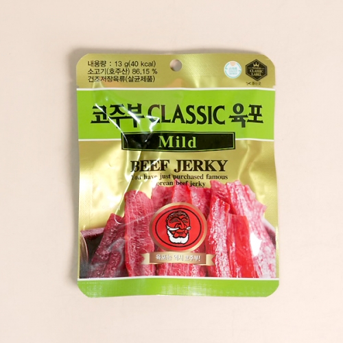 코주부 클래식 육포 마일드 13gX50개(1박스)