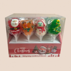 크리스마스 롤리팝 40gX24개(1곽