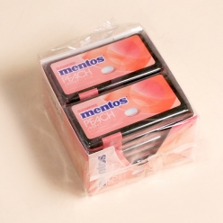 멘토스 슈가프리 피치민트맛 21gX12개(1곽)