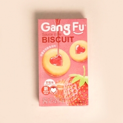 강푸 딸기맛 코어 비스킷 55gX48개(1박스)