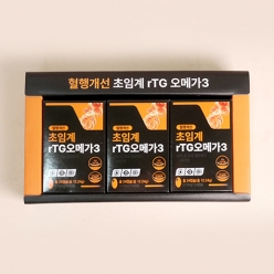 혈행개선 초임계 rTG 오메가3 500mgX72캡슐