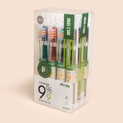 저자극 깃털 미세모 칫솔 12입