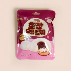 까먹는 호빵모양 젤리 50gX12개(1곽)