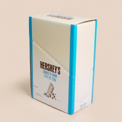 허쉬 쿠키앤크림 초콜렛 90gX12개(1곽)