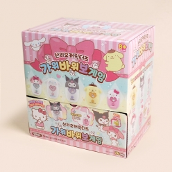 산리오캐릭터즈 가위바위보게임 9gX24개(1곽)
