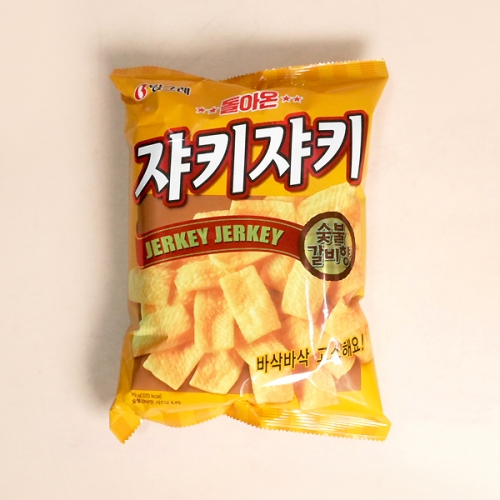 빙그레 돌아온 쟈키쟈키 숯불갈비향70gX16개(1박스)