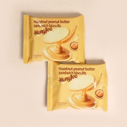 헤이즐넛 피넛버터 샌드위치 비스킷 250g(25gX10개)1곽