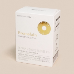 더존건강 더 가벼운 브로멜라인 파인애플 효소 90g(3gX30포) 1곽