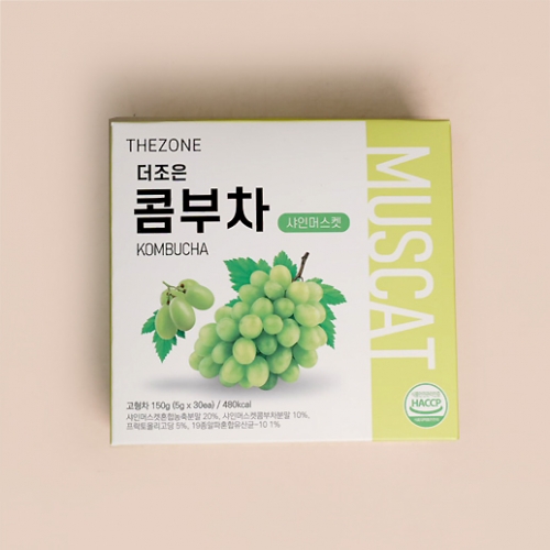 더조은 콤부차 샤인머스캣 150g(5gX30개) 1곽