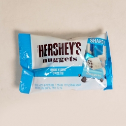 허쉬 너겟 쿠키앤크림 159gX10개(1박스)