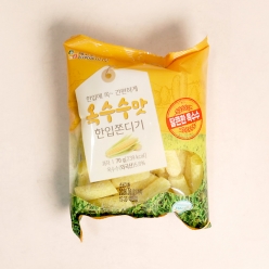 에코푸드 옥수수맛 한입쫀디기 70gX20개(1박스)
