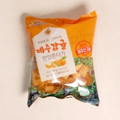 에코푸드 제주감귤 한입쫀디기 70gX20개(1박스)