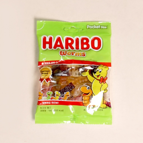 하리보 웜즈 100gX26개(1박스)