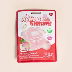 케어베어 자일리톨구미 복숭아맛 35gX8개(1곽)