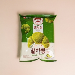 농심 빵부장 말차빵 55gX16개(1박스)