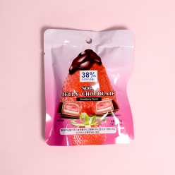 소프트젤리 초코 딸기맛 50gX12개 (1곽)