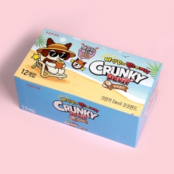 크런키 데빌 코코넛 아몬드 초콜릿 45gX12개(1곽)