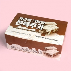 카라멜 크럼블 쫀득쿠키 50gX15개(1곽)
